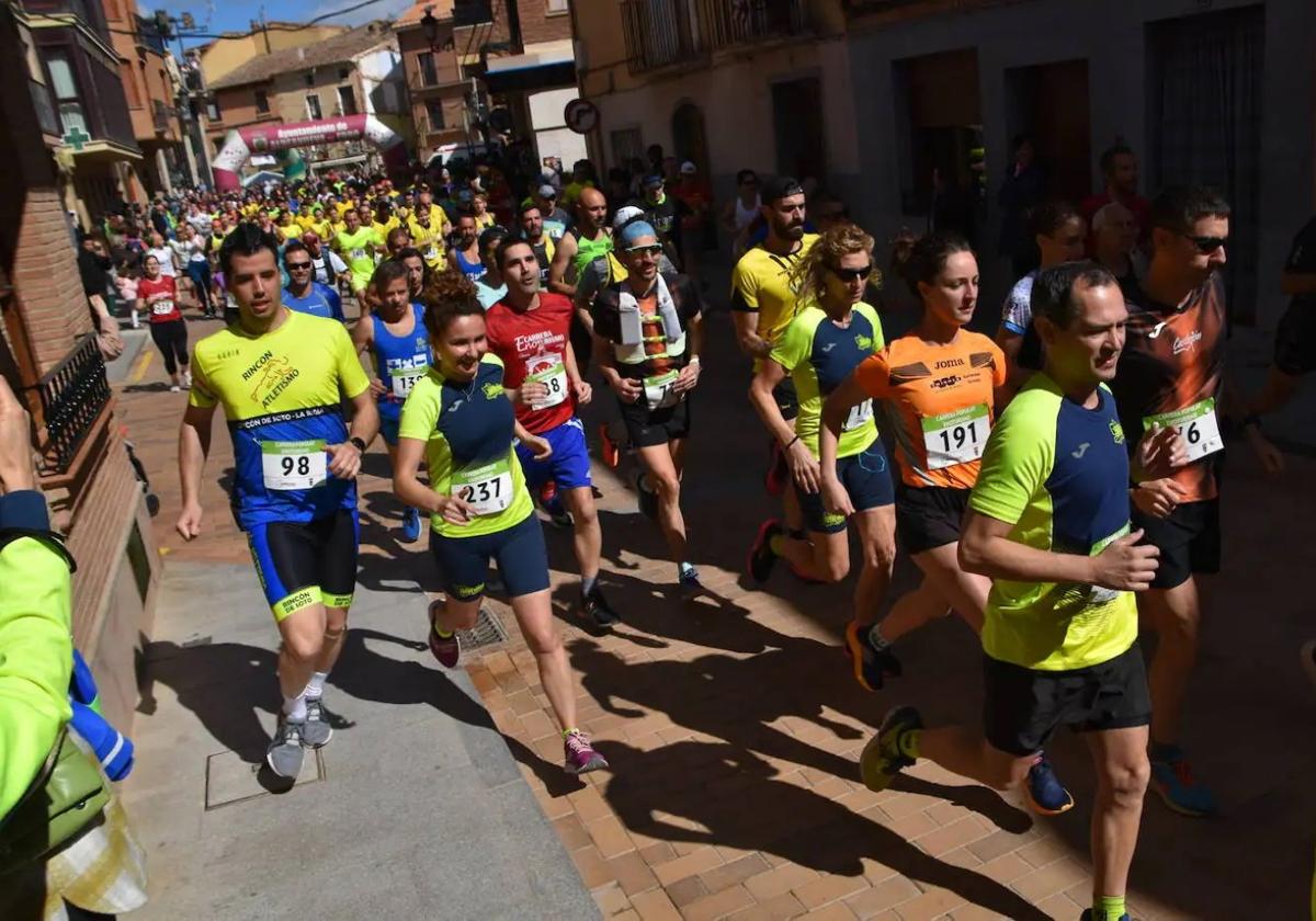 El domingo se disputa la carrera Enoturismo en Aldeanueva de Ebro