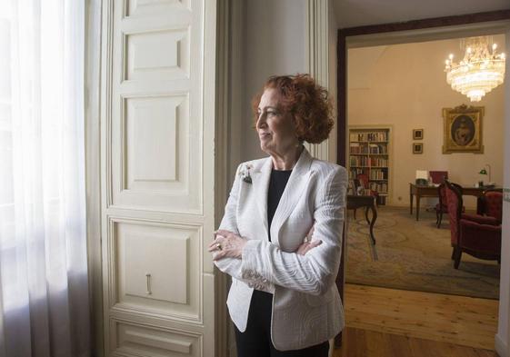 Carmen Iglesias, en la Real Academia de la Historia