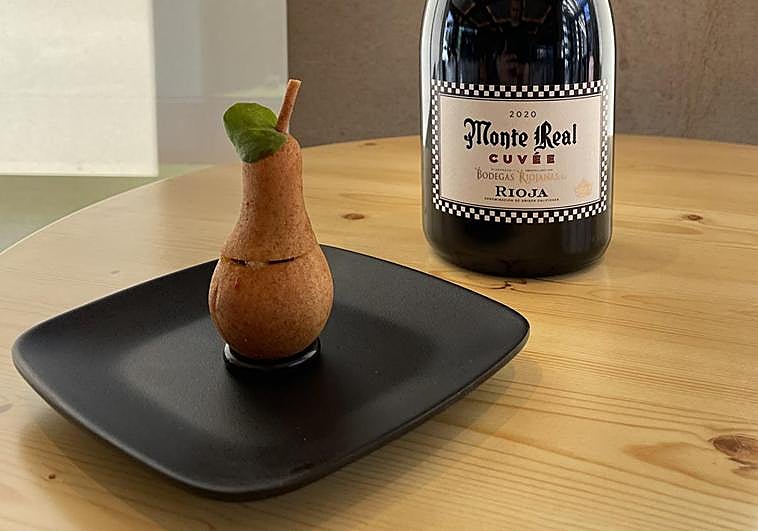 El pincho campeón de La Rioja este año es la pera