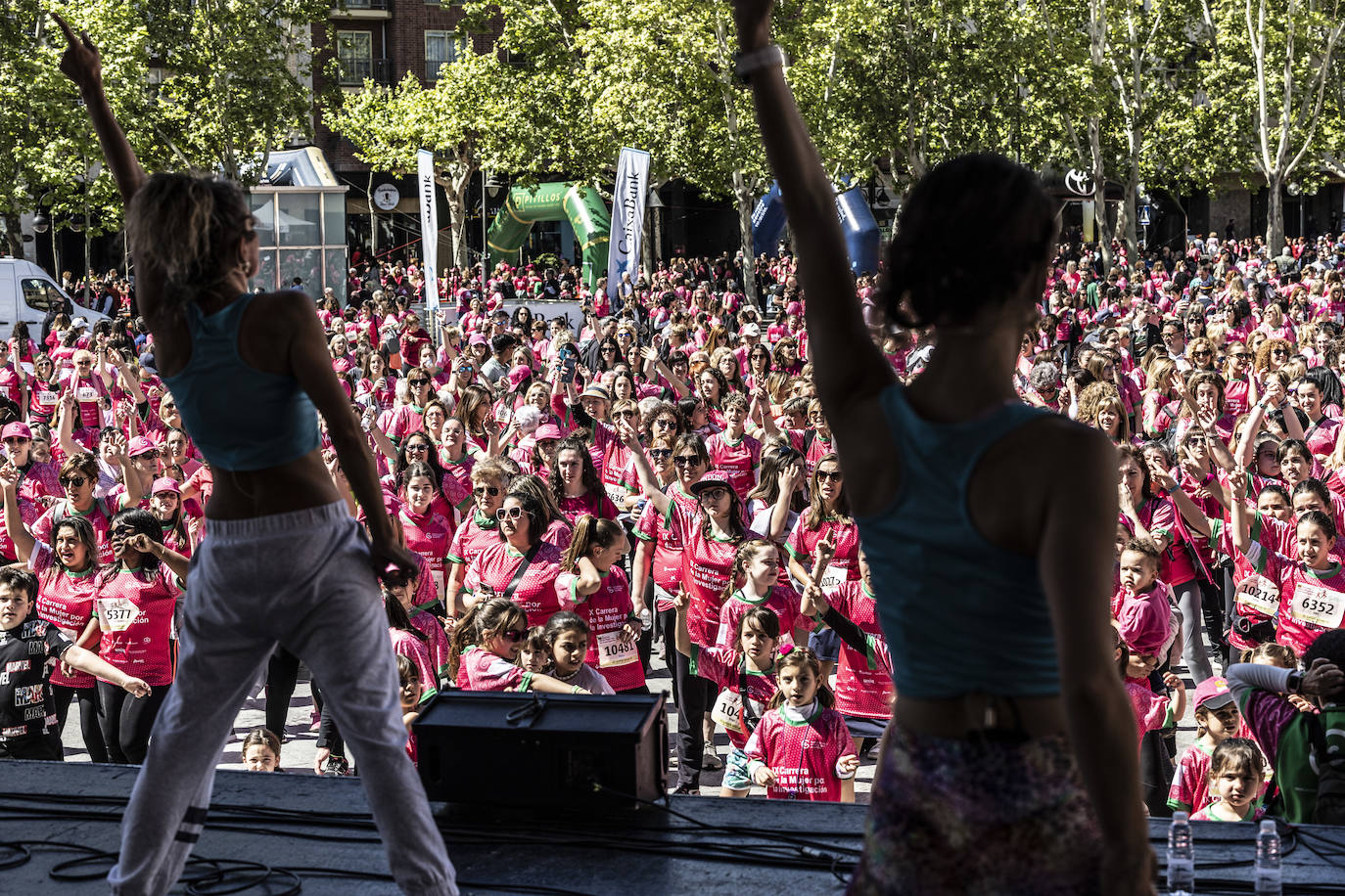 Las imágenes de la Carrera de la Mujer (II)