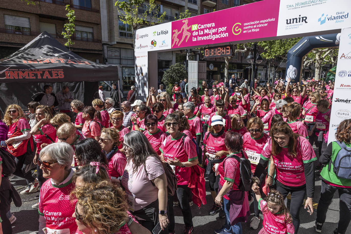 Las imágenes de la Carrera de la Mujer (II)