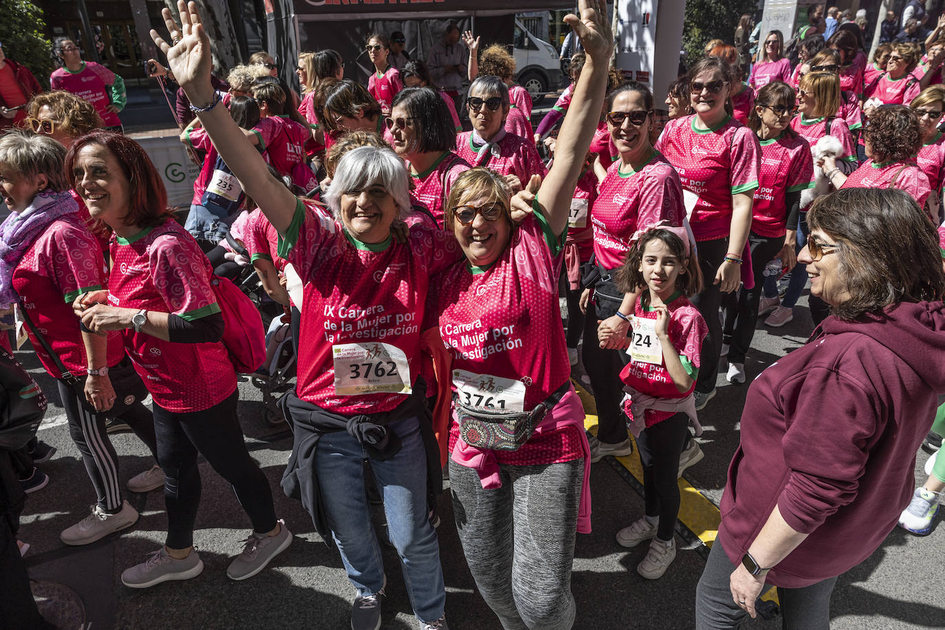 Las imágenes de la Carrera de la Mujer (II)