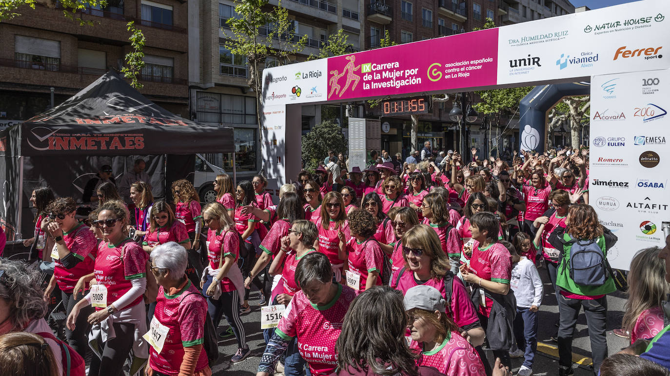 Las imágenes de la Carrera de la Mujer (II)