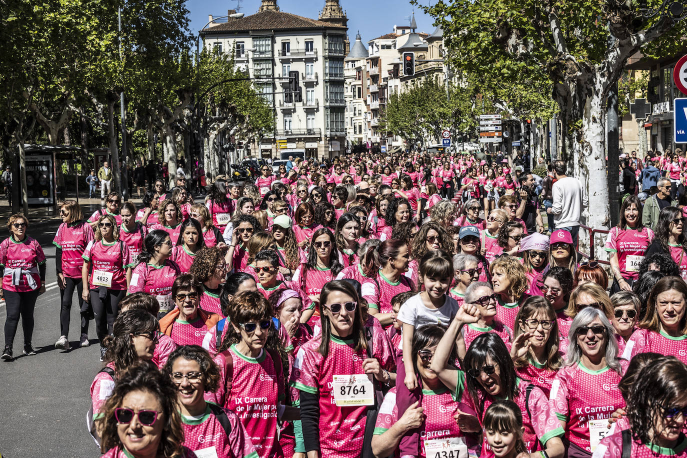 Las imágenes de la Carrera de la Mujer (II)