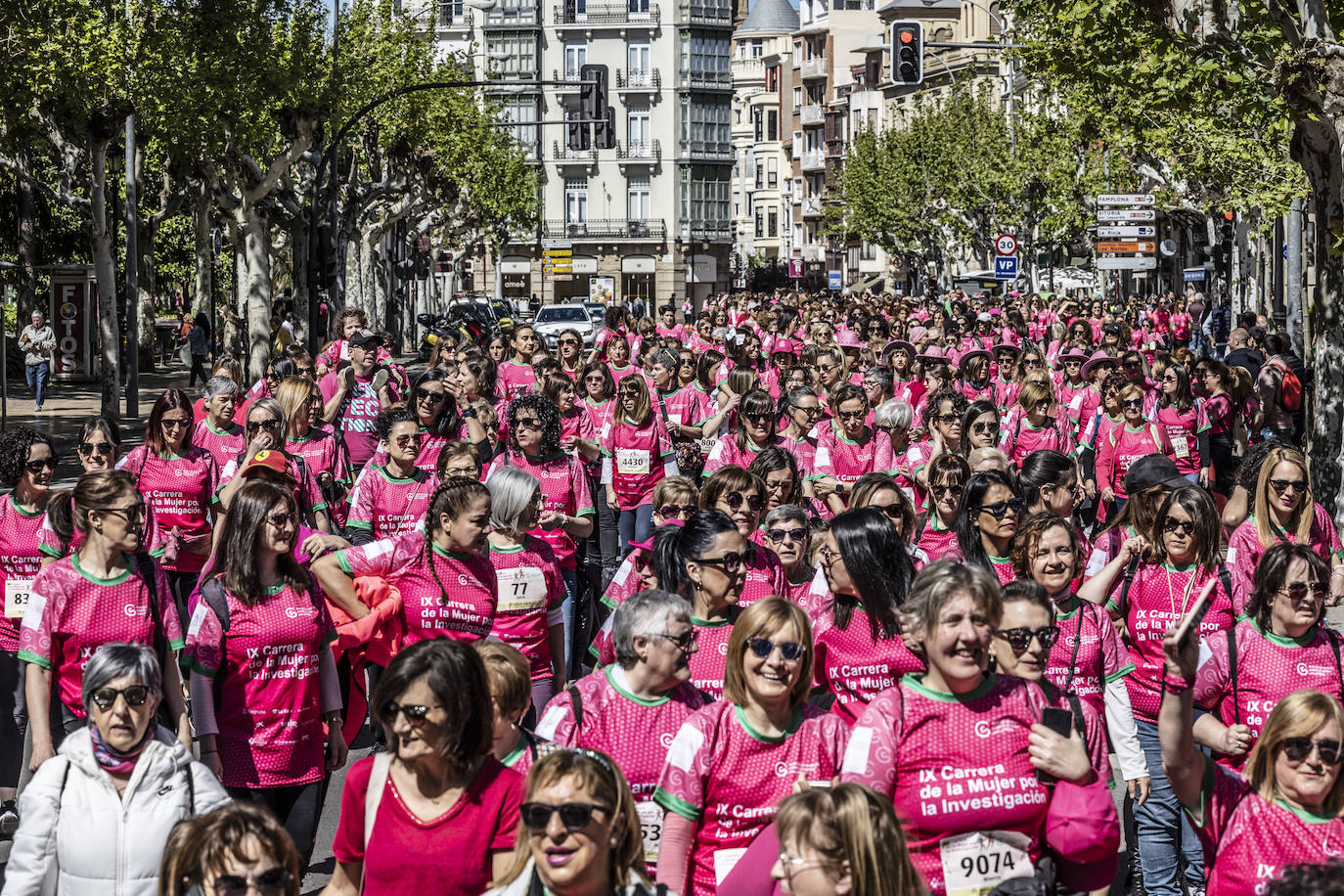 Las imágenes de la Carrera de la Mujer (II)