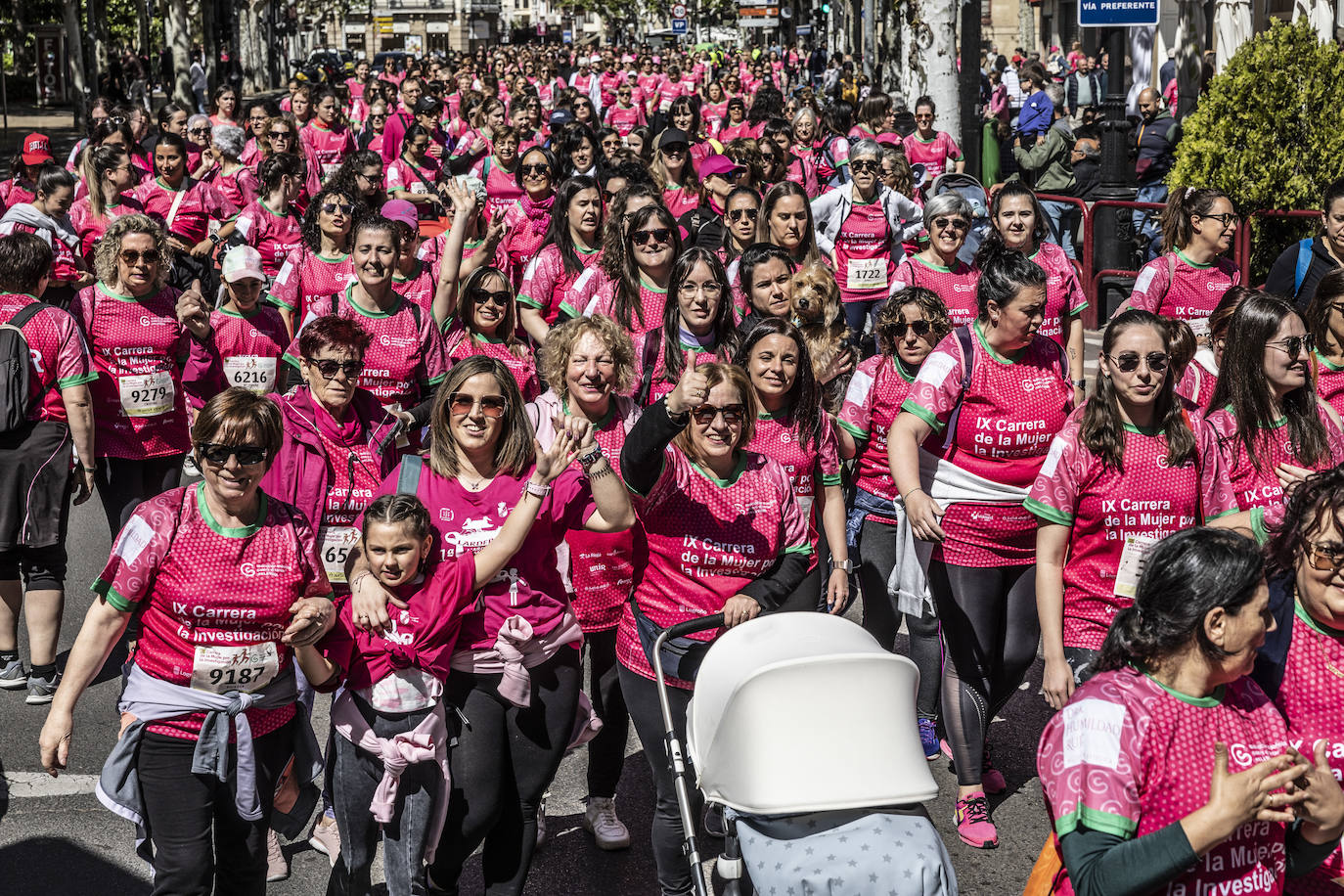 Las imágenes de la Carrera de la Mujer (II)