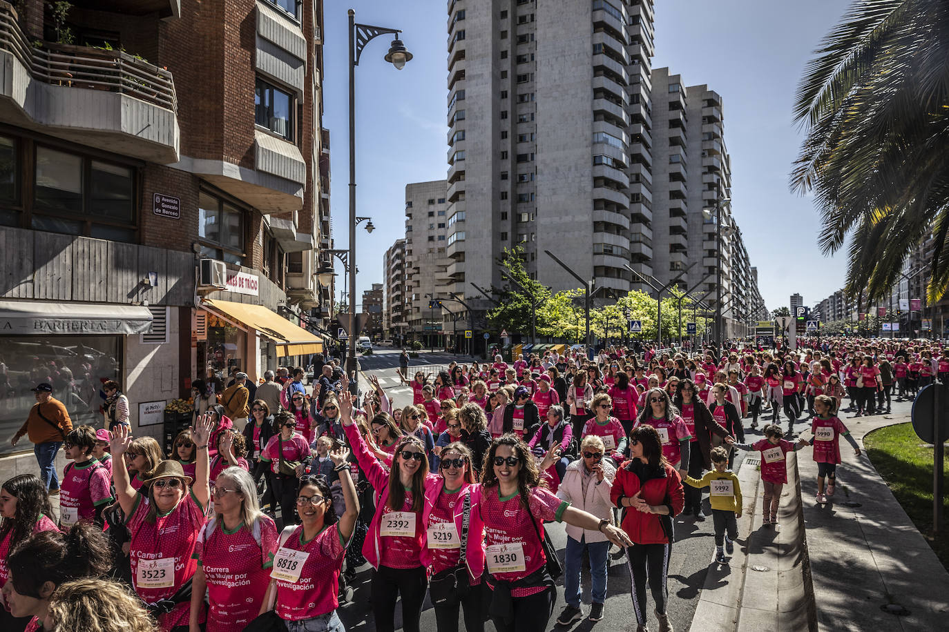 Las imágenes de la Carrera de la Mujer (I)