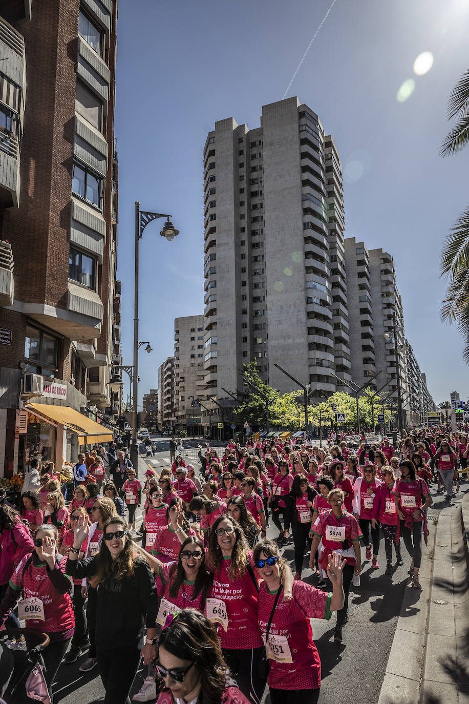 Las imágenes de la Carrera de la Mujer (I)