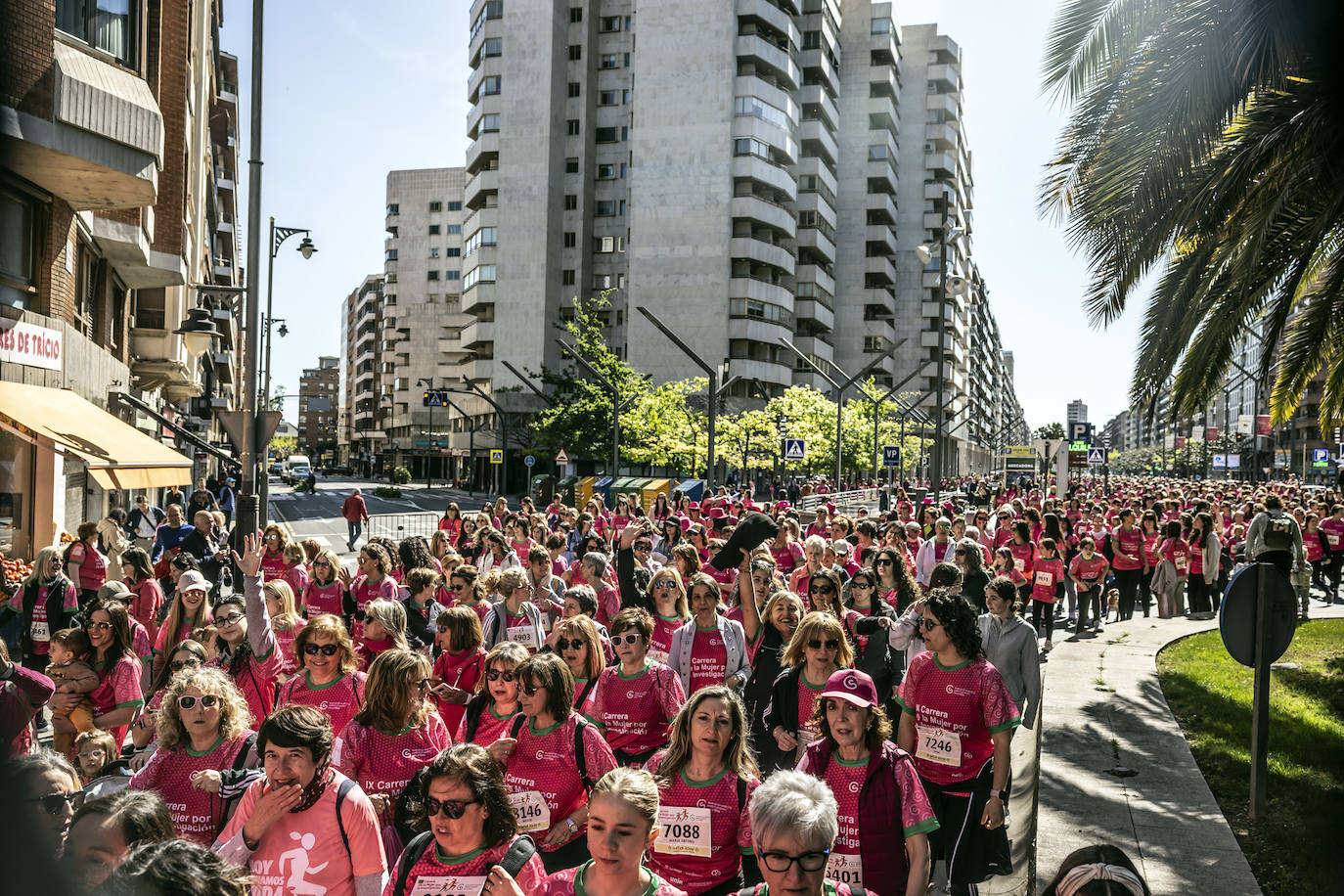 Las imágenes de la Carrera de la Mujer (I)