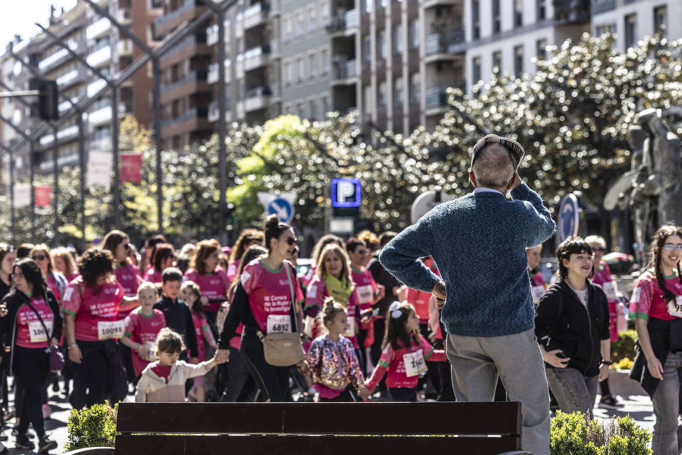 Las imágenes de la Carrera de la Mujer (I)