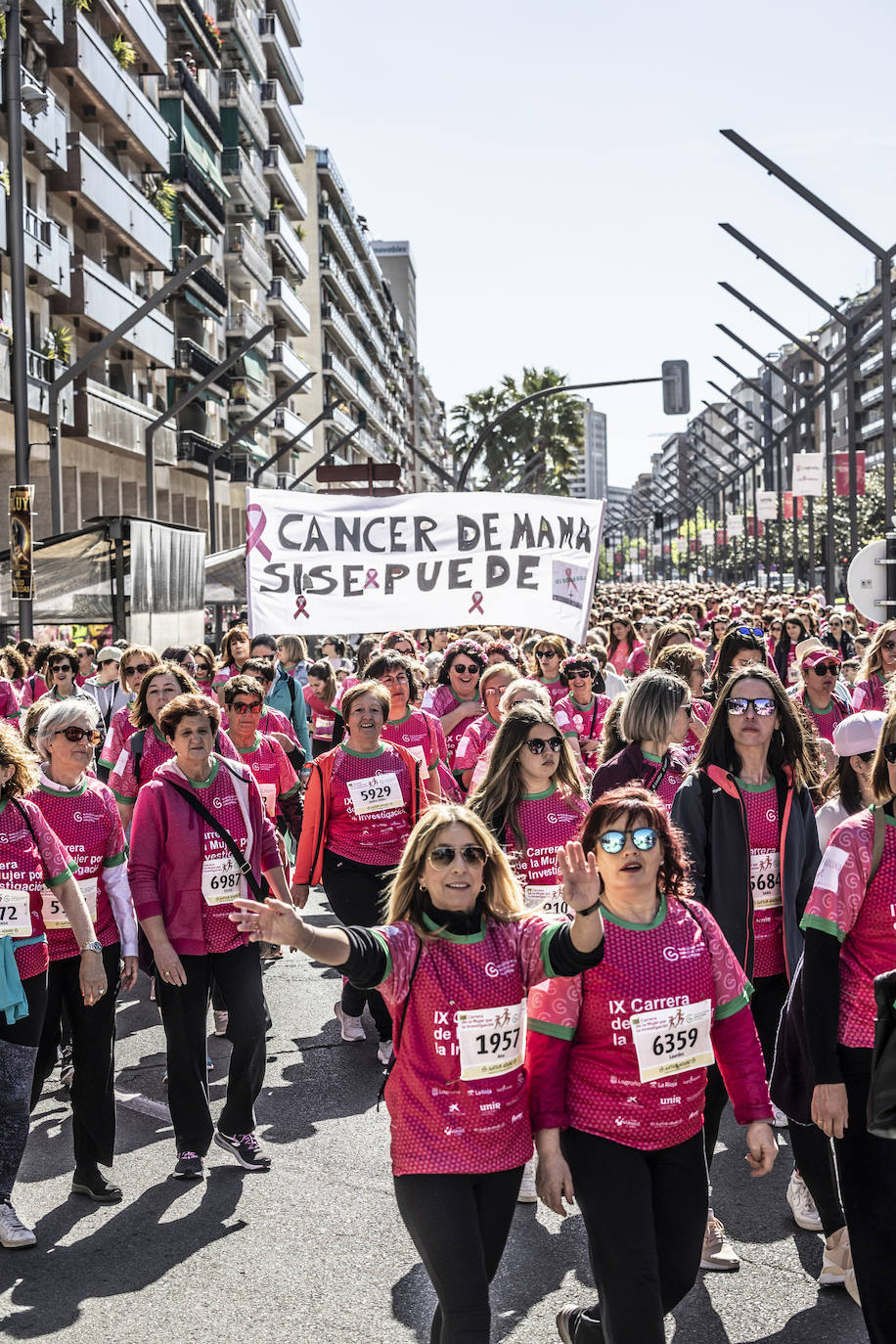 Las imágenes de la Carrera de la Mujer (I)