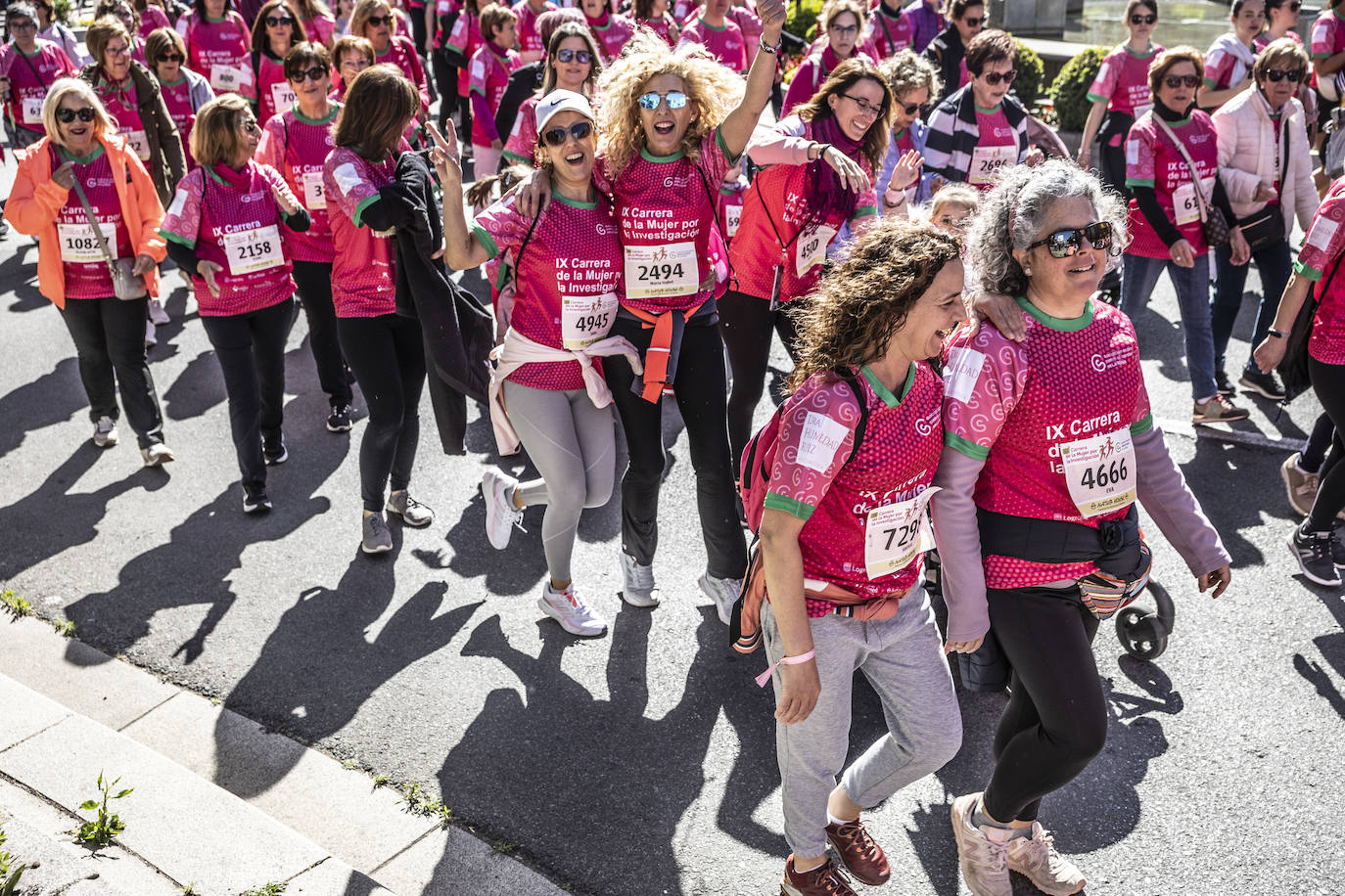 Las imágenes de la Carrera de la Mujer (I)