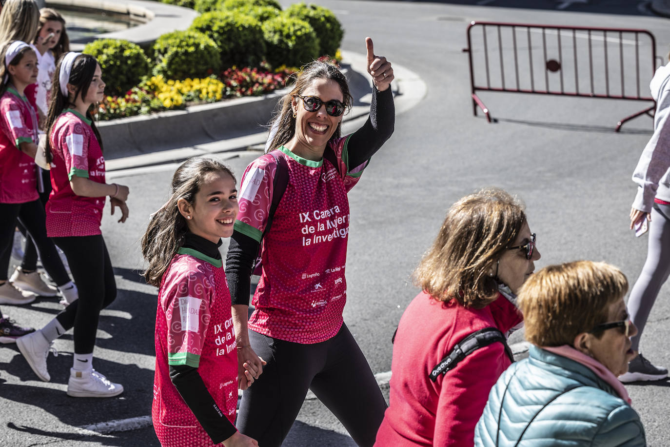 Las imágenes de la Carrera de la Mujer (I)