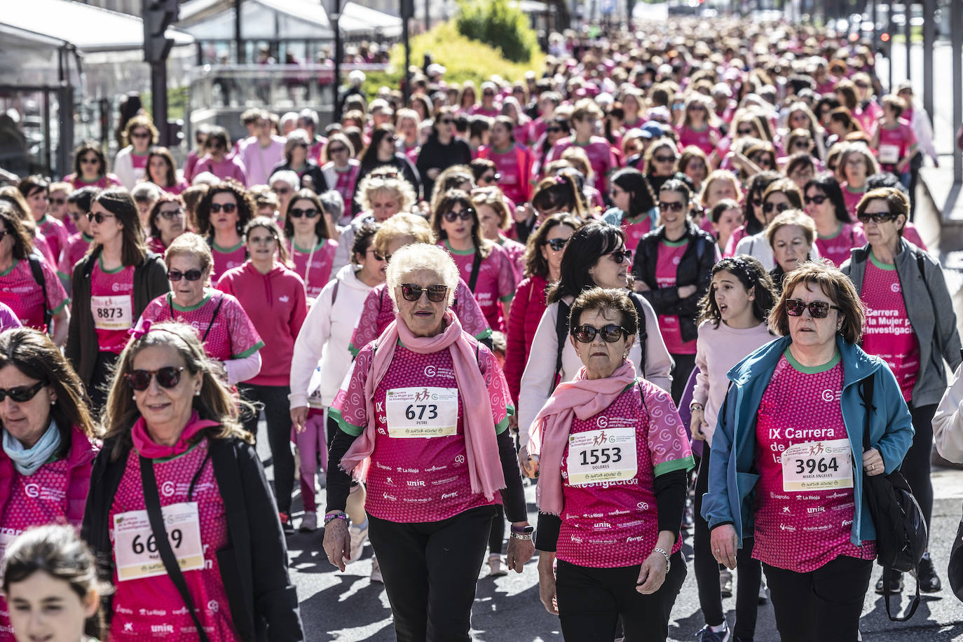 Las imágenes de la Carrera de la Mujer (I)