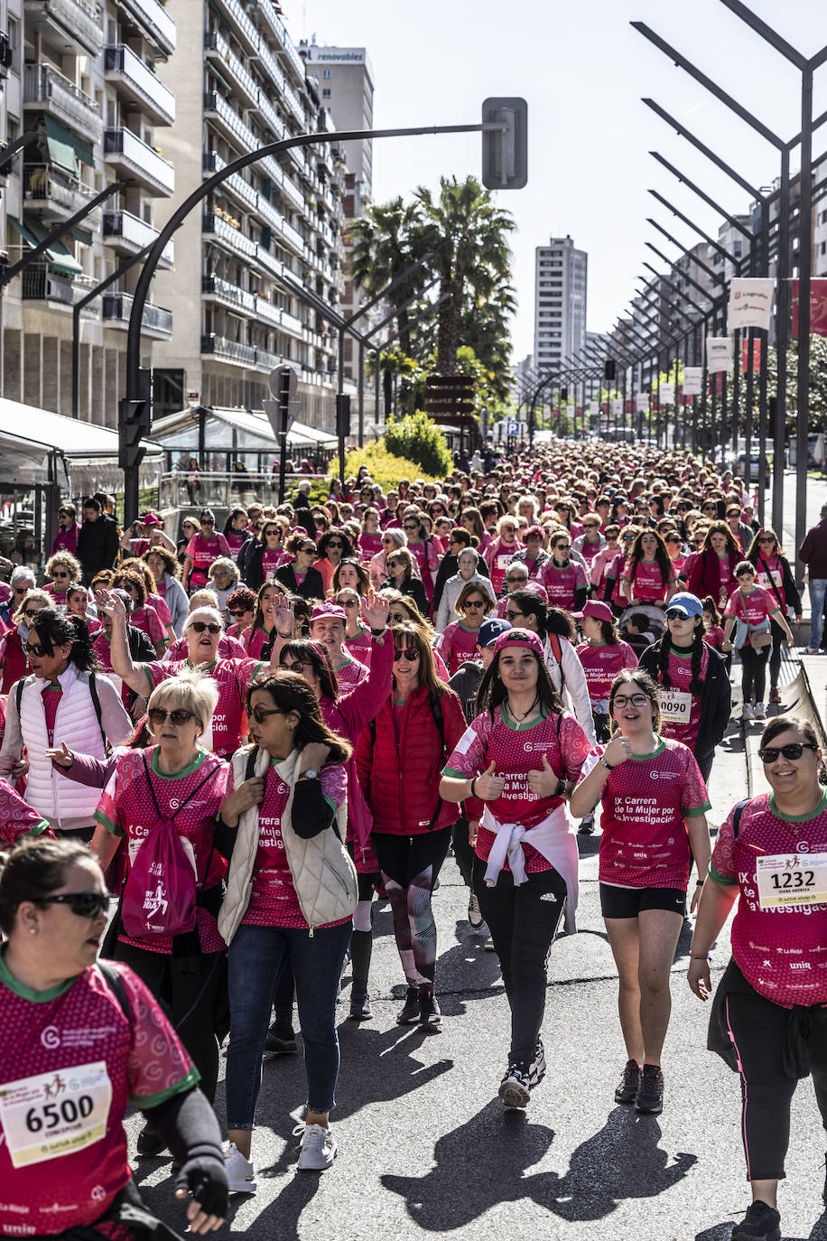 Las imágenes de la Carrera de la Mujer (I)