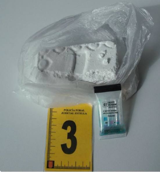 Detenido un calagurritano en San Adrián con 200 gramos de cocaína