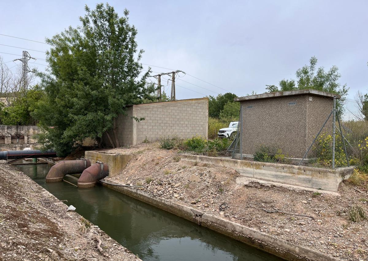 Imagen secundaria 1 - Un nuevo robo de cableado de cobre afecta al regadío de Calahorra