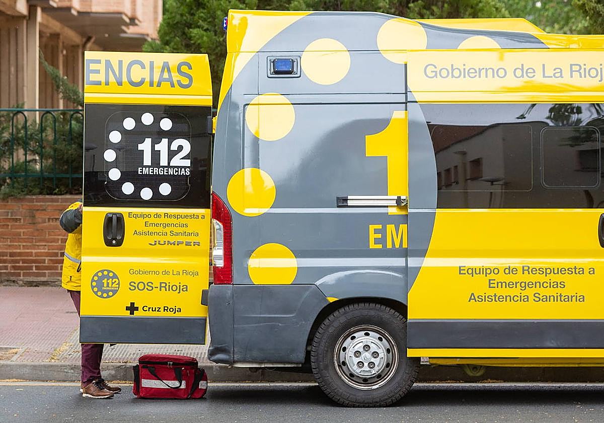 Dos heridos en sendos accidentes de tráfico en Logroño
