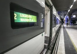 Imagen de archivo de la estación de tren de Logroño.