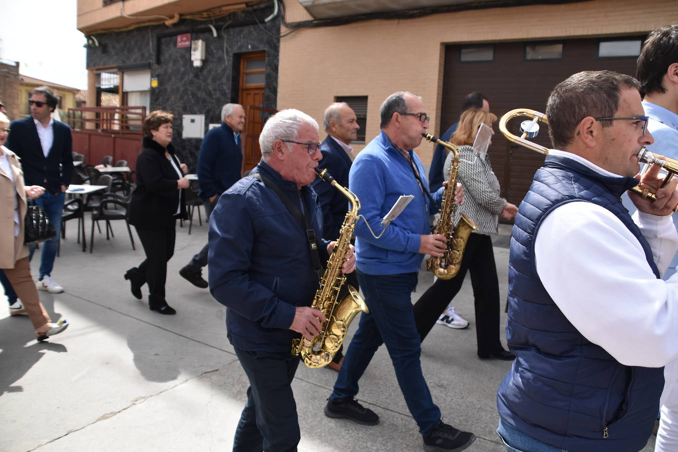 Las imágenes de la procesión de San Pedro mártir
