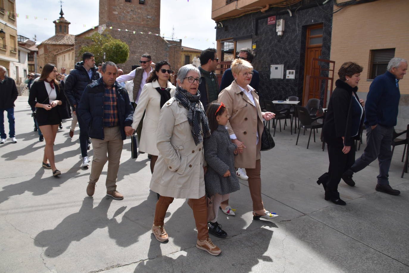 Las imágenes de la procesión de San Pedro mártir