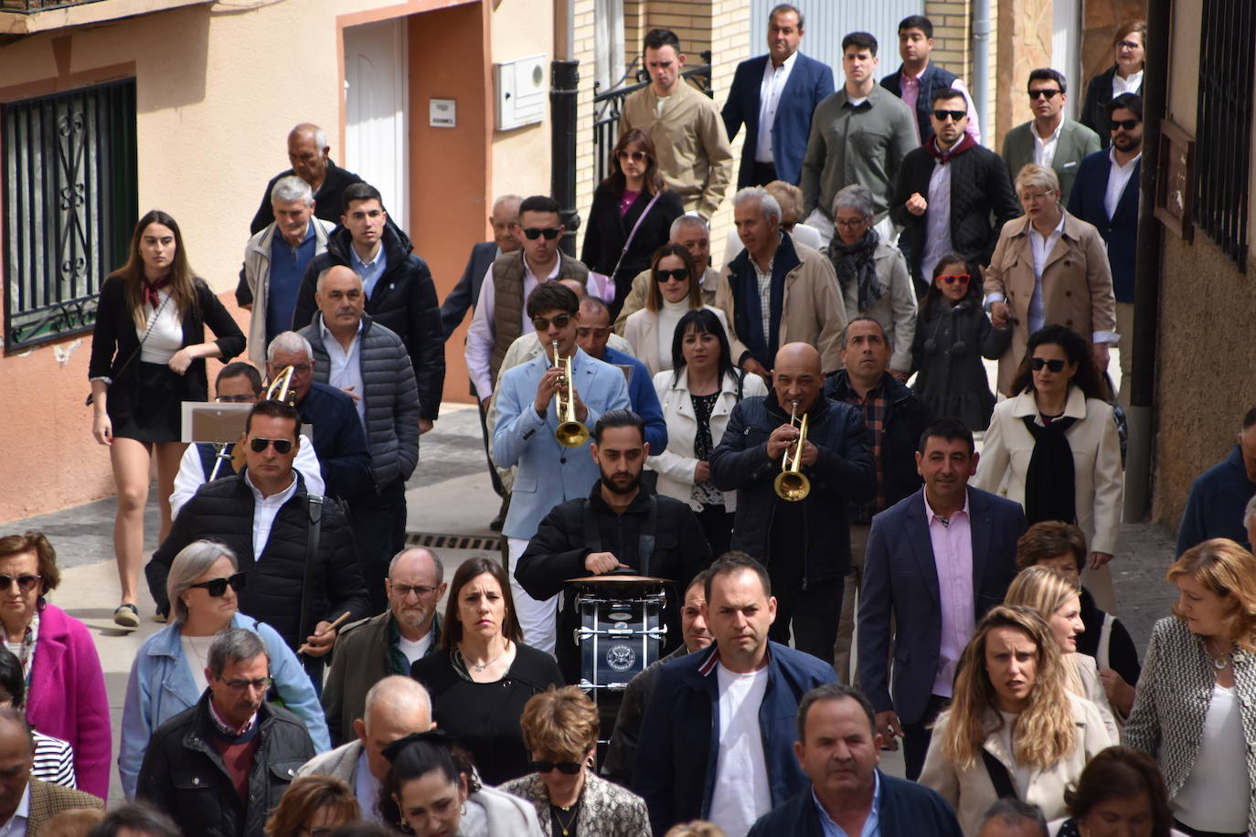 Las imágenes de la procesión de San Pedro mártir