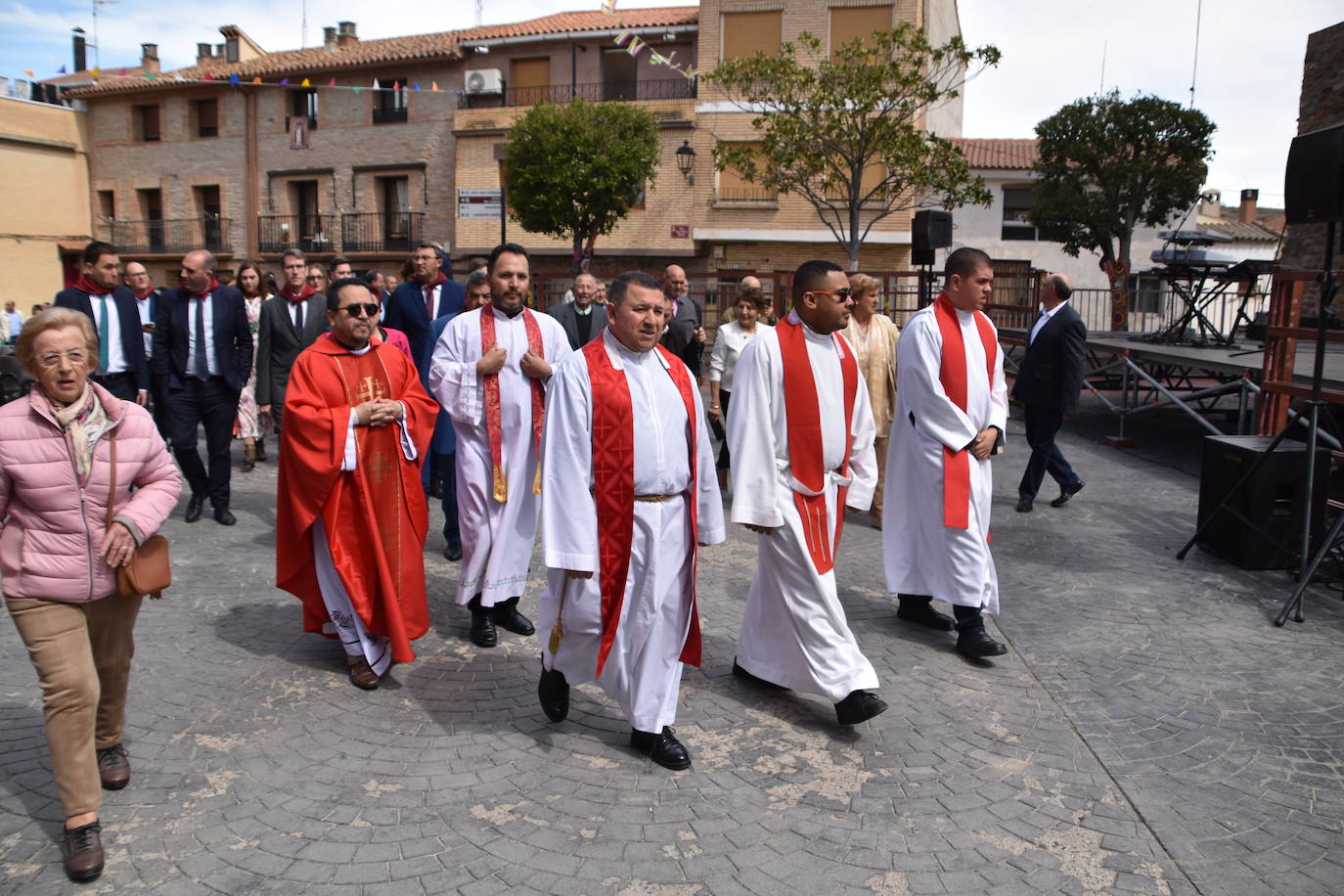 Las imágenes de la procesión de San Pedro mártir