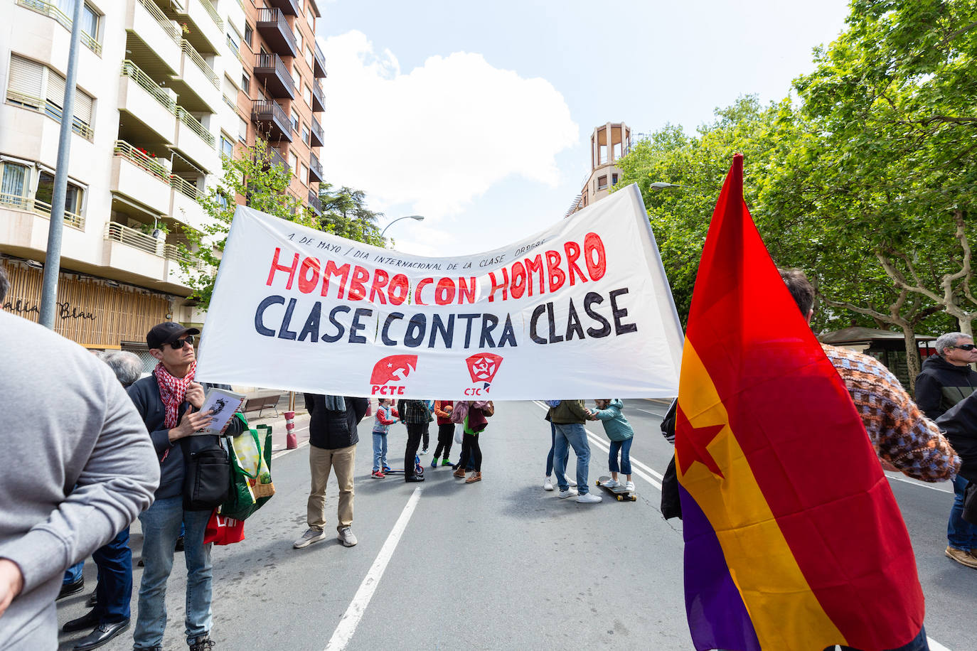 La manifestación del Primero de Mayo, en imágenes