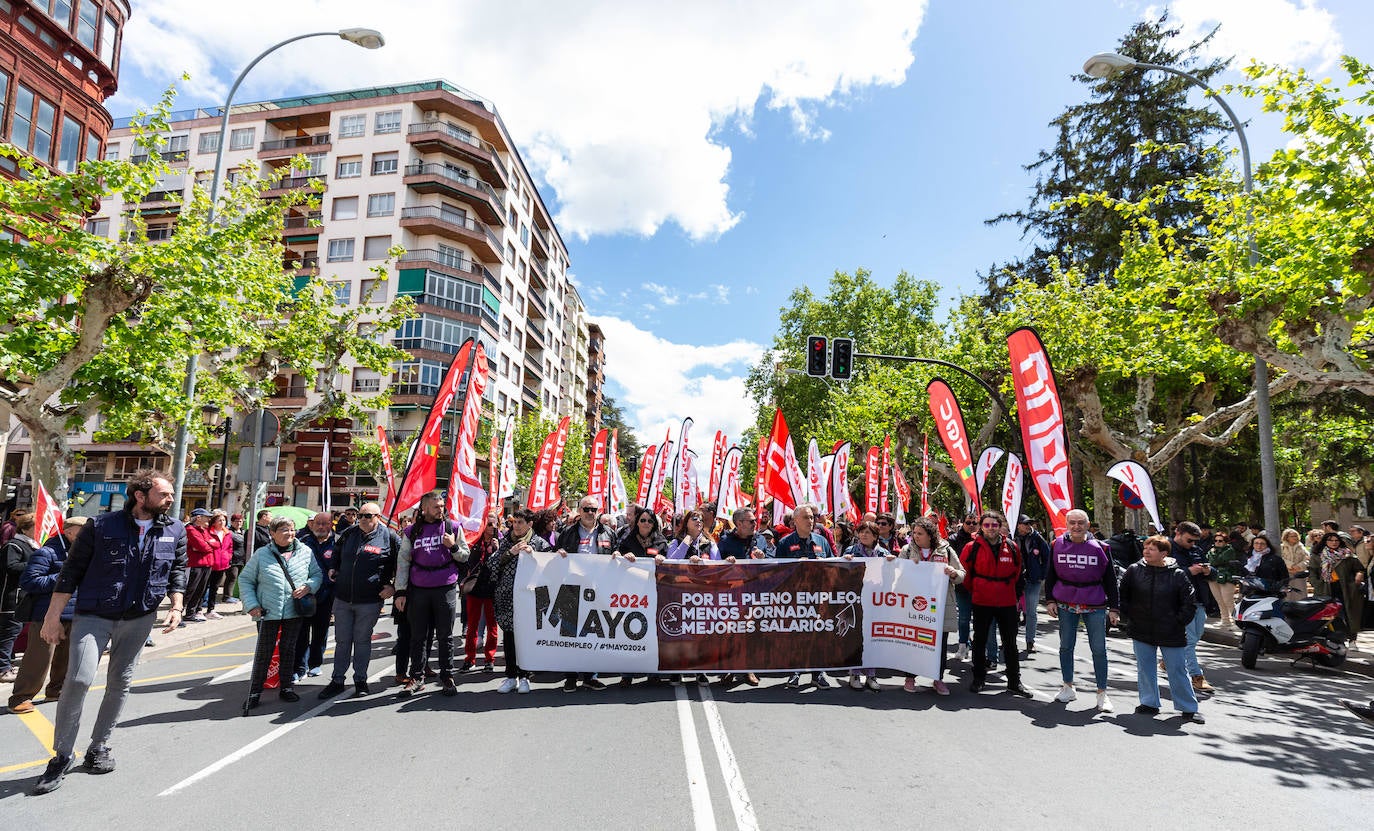 La manifestación del Primero de Mayo, en imágenes