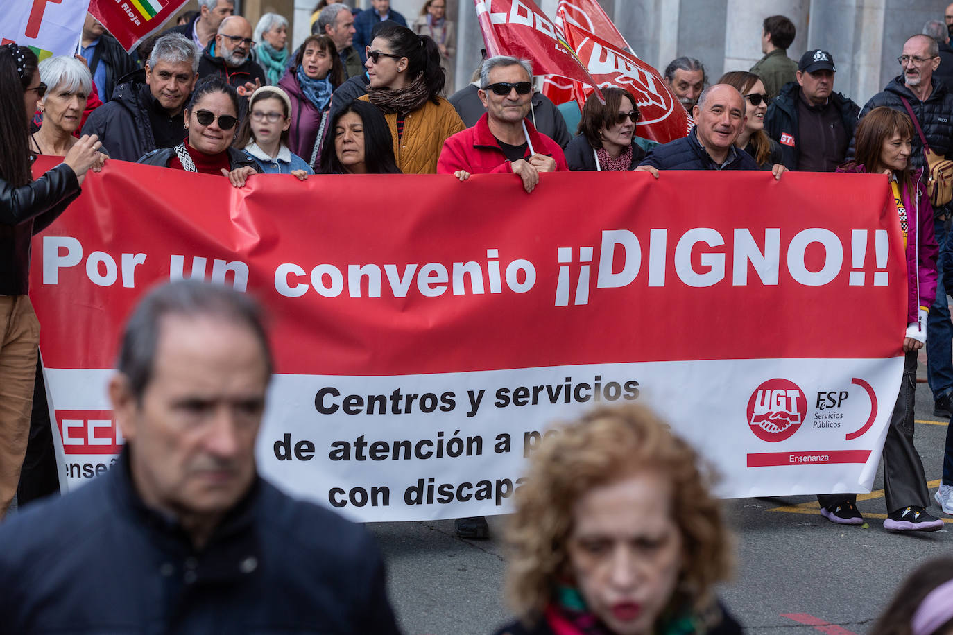 La manifestación del Primero de Mayo, en imágenes