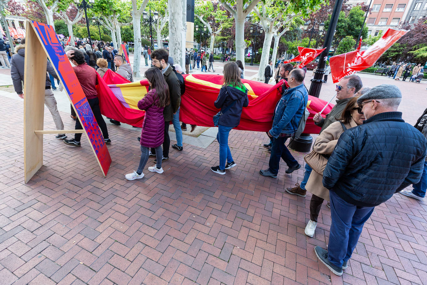 La manifestación del Primero de Mayo, en imágenes