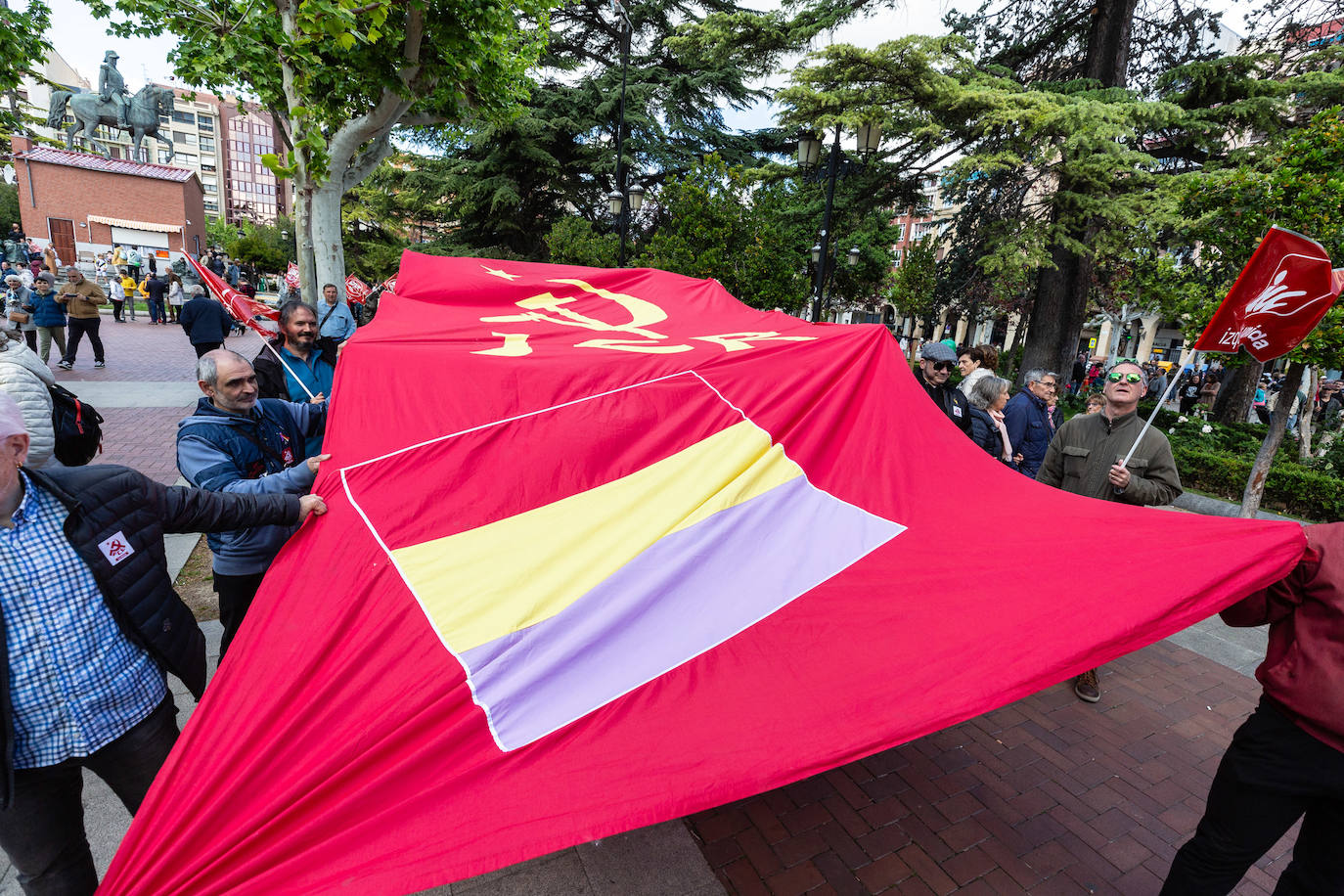 La manifestación del Primero de Mayo, en imágenes