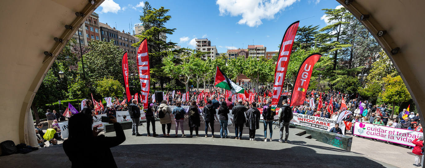 La manifestación del Primero de Mayo, en imágenes