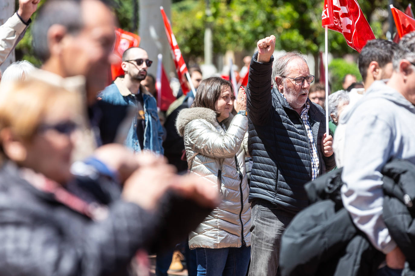 La manifestación del Primero de Mayo, en imágenes