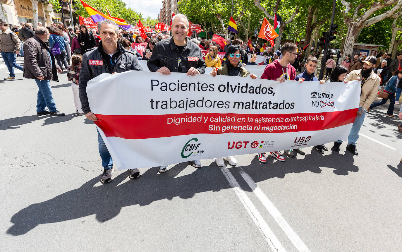 La manifestación del Primero de Mayo, en imágenes