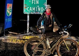 Juan Carlos Escolar, al concluir victorioso La Gravel del Fuego.