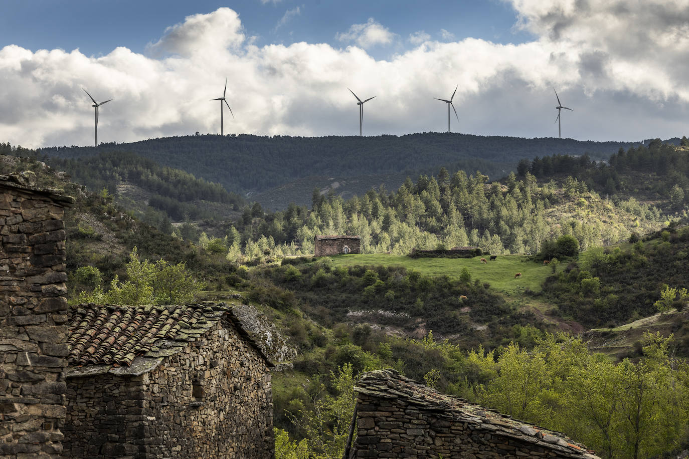 Una lucha en solitario para que Oliván no quede deshabitada