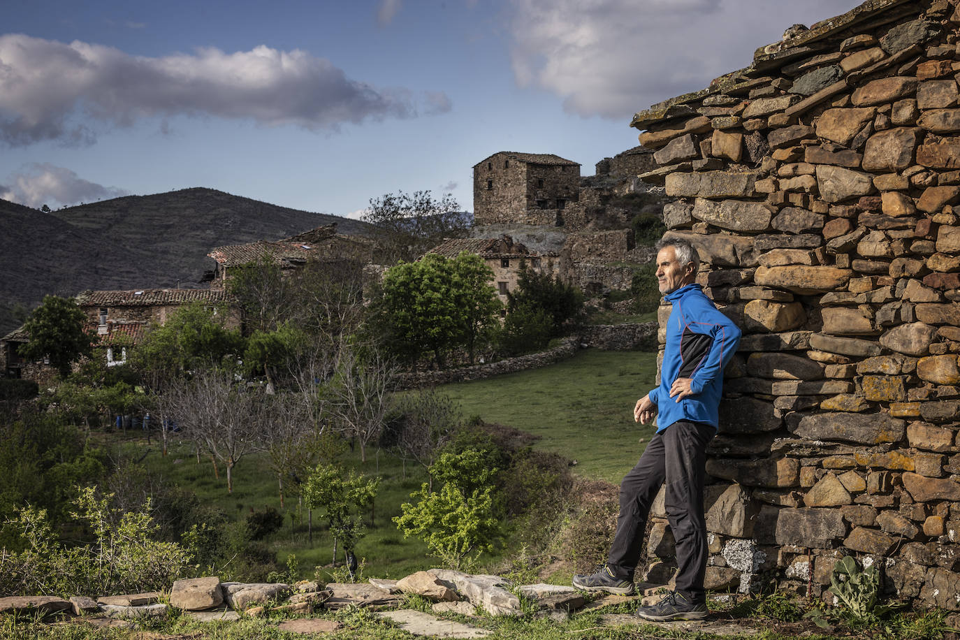 Una lucha en solitario para que Oliván no quede deshabitada