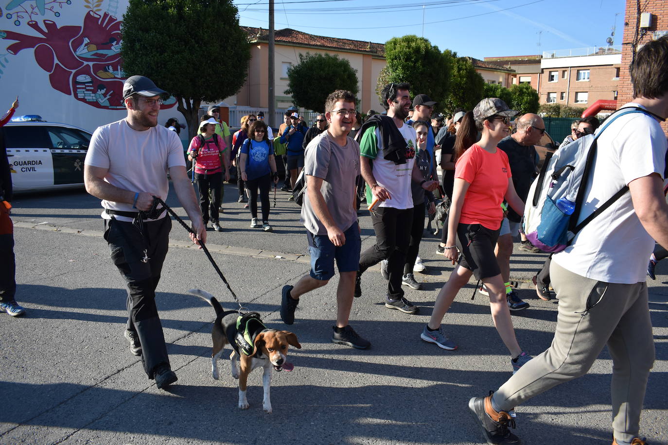 Dos marchas senderistas reúnen más de trescientas personas en Pradejón y Rincón de Soto