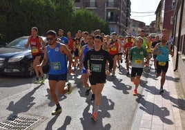 Participantes en una carrera del circuito.