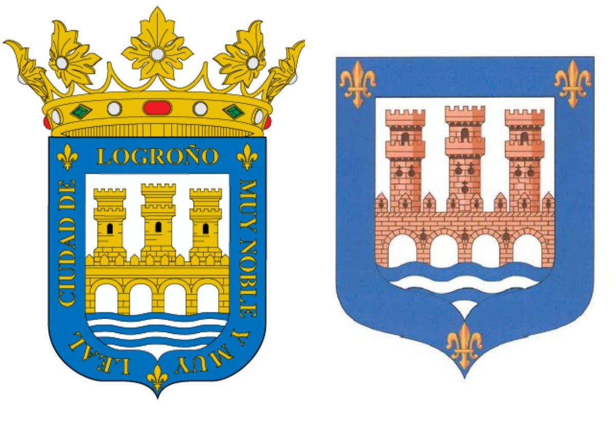 El pleno logroñés se plantea oficializar un escudo de 1523 sin leyenda ni corona