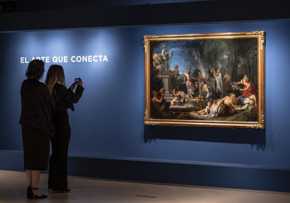 Obra de El Prado expuesta recientemente en el Museo Vivanco de Briones