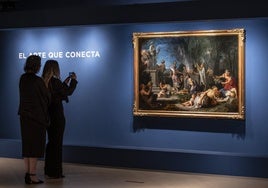 Obra de El Prado expuesta recientemente en el Museo Vivanco de Briones