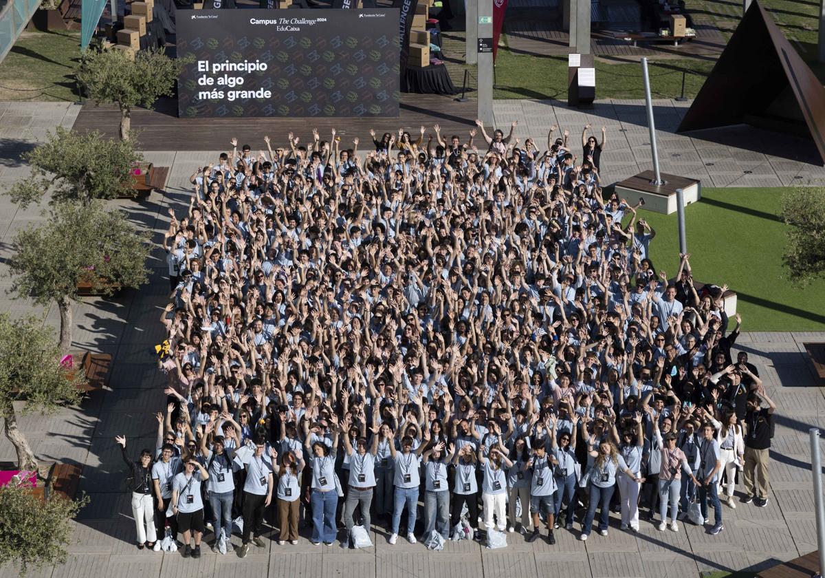 Estudiantes riojanos participan en el campus The Challenge de EduCaixa