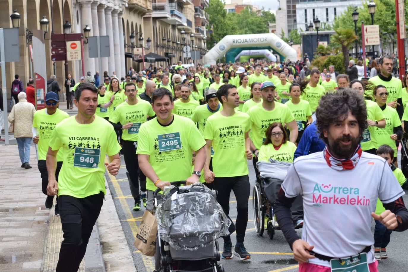 La Carrera de la Familia recorre las calles de Logroño con espíritu solidario