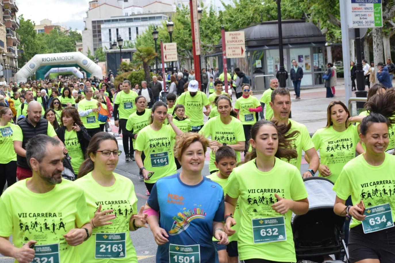 La Carrera de la Familia recorre las calles de Logroño con espíritu solidario