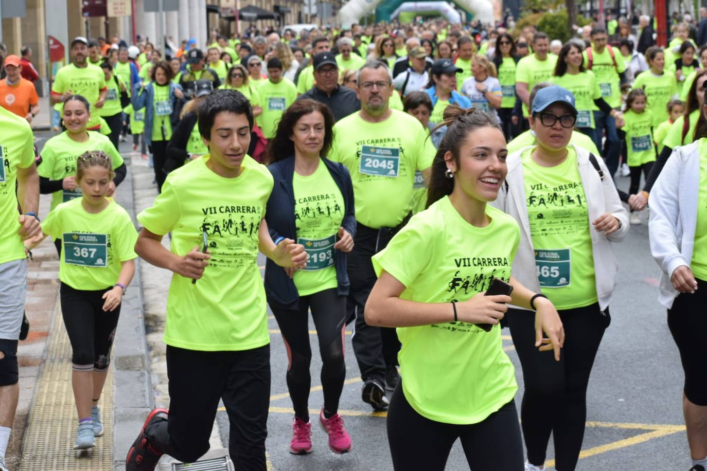 La Carrera de la Familia recorre las calles de Logroño con espíritu solidario