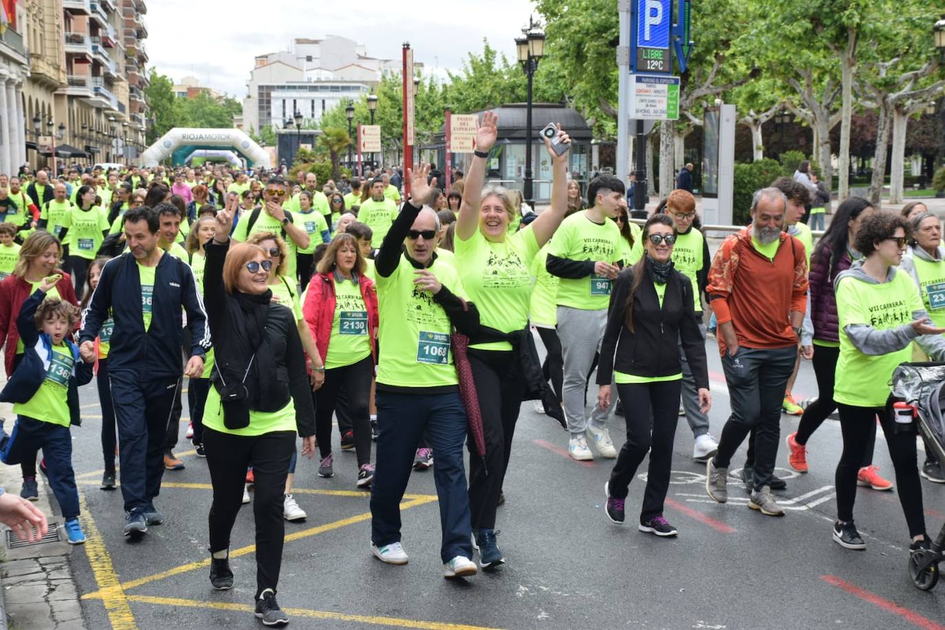 La Carrera de la Familia recorre las calles de Logroño con espíritu solidario