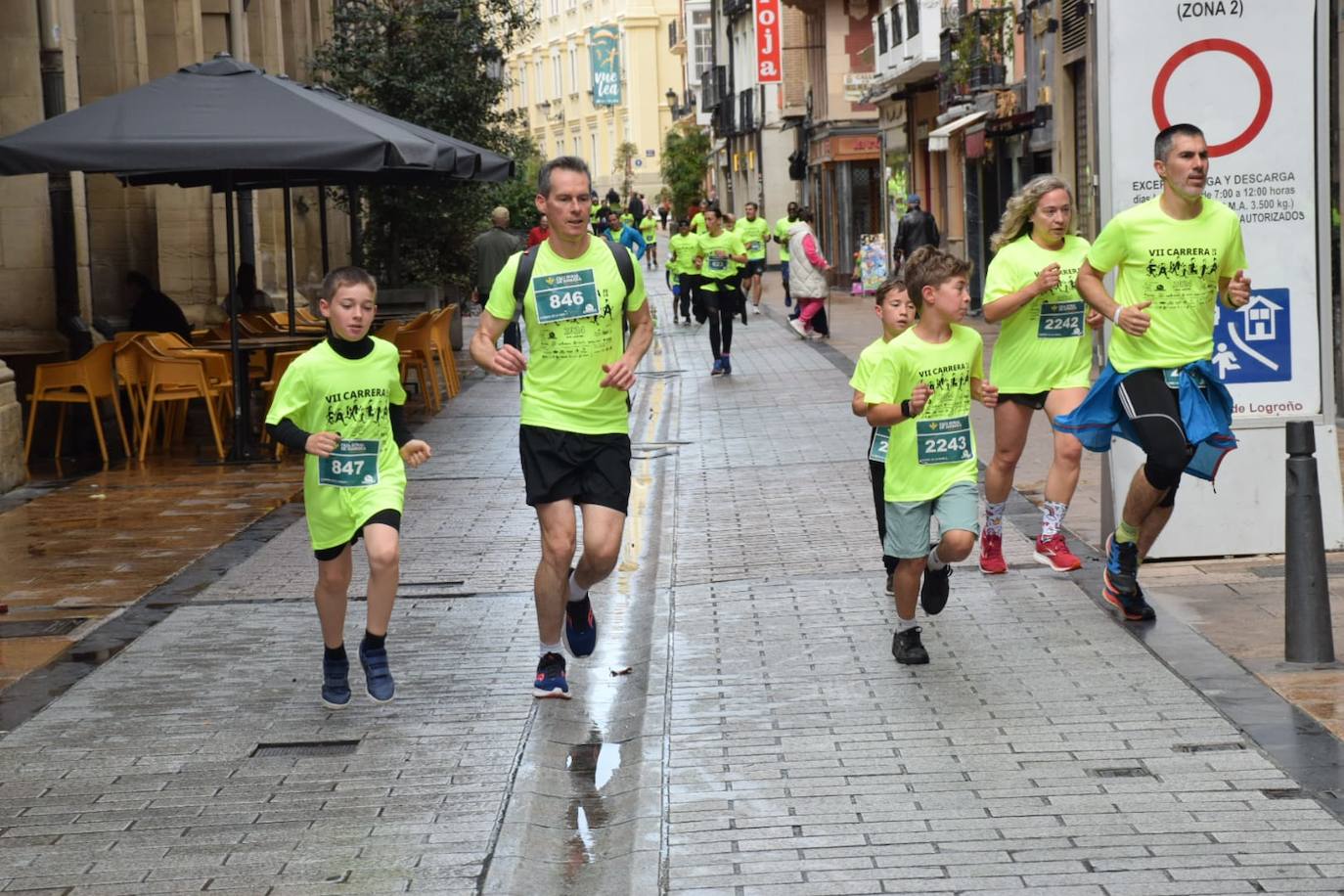 La Carrera de la Familia recorre las calles de Logroño con espíritu solidario