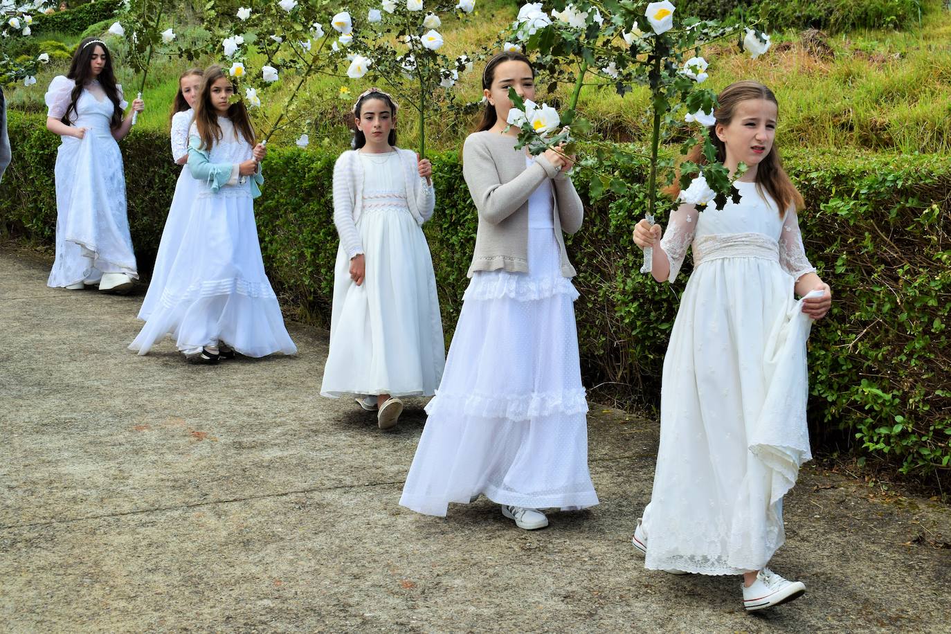 Las mejores postales de la procesión de las Doncellas